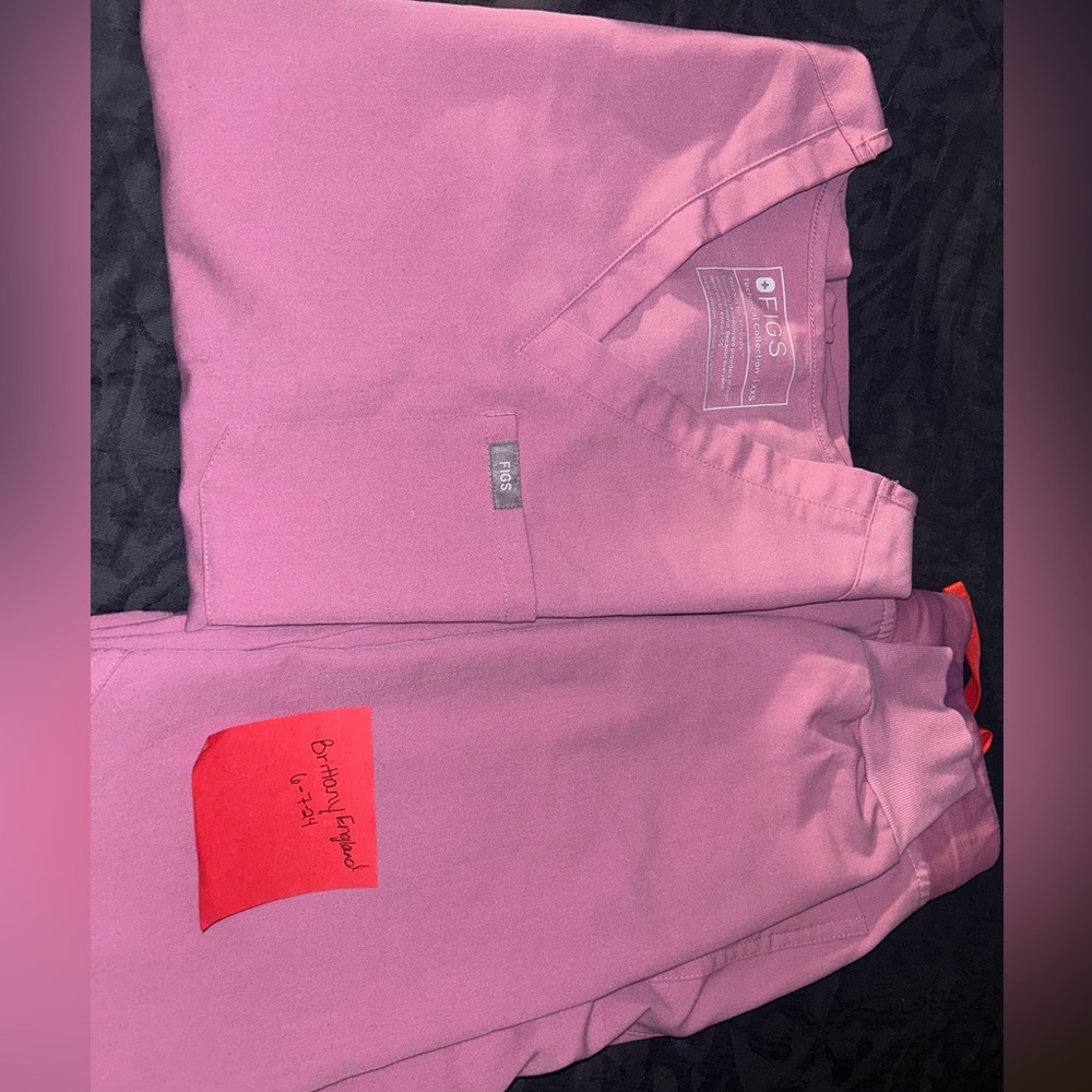 - Chalk pink XXS catarina one pocket XXSP Zamora joggers